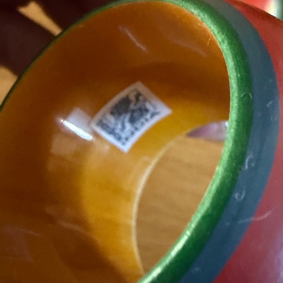 Horse Western Hand Painted Napkin Rings Six (6) Total Made in India - Picture 7 of 11